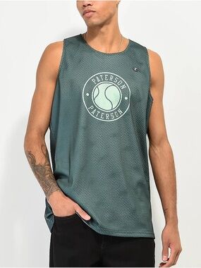 Paterson Challenger Green Reversible Basketball Jersey